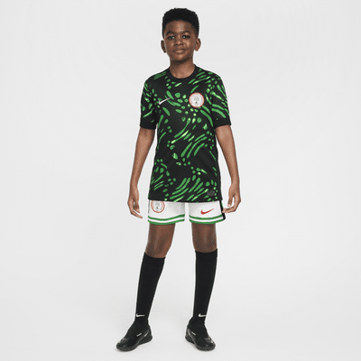 Segunda equipación Stadium Nigeria 2024 Camiseta de fútbol tipo réplica Nike Dri-FIT - Niño/a