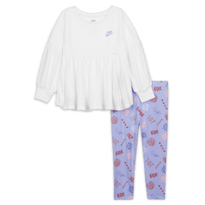 Nike Baby (12–24M) Top and Leggings Set 