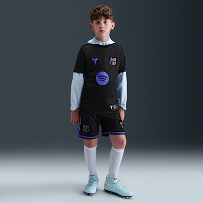 F.C. Barcelona Academy Pro Away Older Kids' Nike Dri-FIT Football Pre-Match Short-Sleeve Top