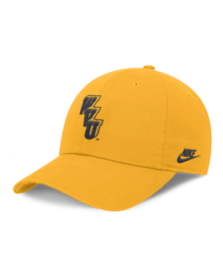 Мужские  West Virginia Mountaineers Legacy Club Nike Dri-FIT College Adjustable Hat