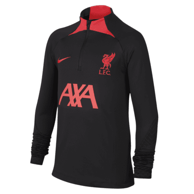 Official Liverpool FC Football Grey BoysTraining Travel Knit Jacket 19/20 LFC 