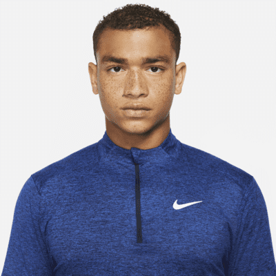 Nike Dri-FIT-Laufoberteil mit Halbreißverschluss für Herren