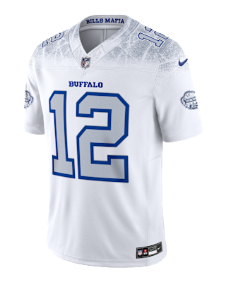 Мужские джерси Jim Kelly Buffalo Bills Rivalries Collection Nike Dri-FIT NFL Limited Jersey
