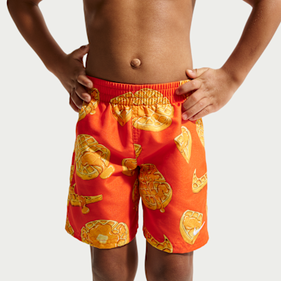 Shorts de vóleibol con forro interior de 13 cm para niños talla pequeña Nike Swim Breaker