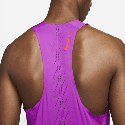 Camiseta sin mangas para carrera para hombre Nike Dri-FIT ADV AeroSwift