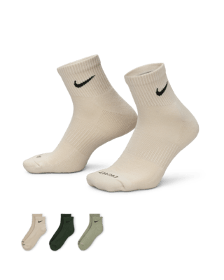 Unisex носки Nike Everyday Plus Cushioned Training Ankle Socks (3 Pairs) для тренировок