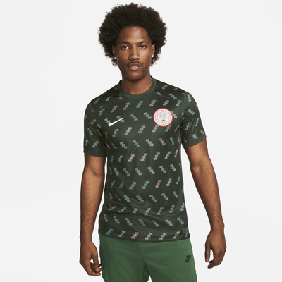 Jersey de fútbol Nike Dri-FIT de Nigeria visitante 2023 Stadium para hombre