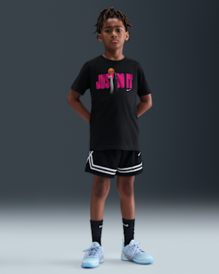 Детская футболка Just Do It: Nike Basketball Big Kids' для баскетбола