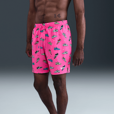 Nike Swim Breaker Men's 7" Brief-Lined Volley Shorts