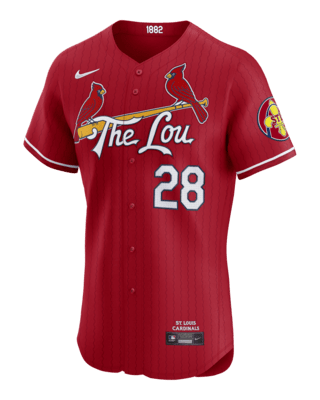 Мужские джерси Nolan Arenado St. Louis Cardinals City Connect Nike Dri-FIT ADV MLB Elite Jersey