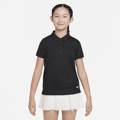 Polo de golf para niña talla grande Nike Dri-FIT Victory