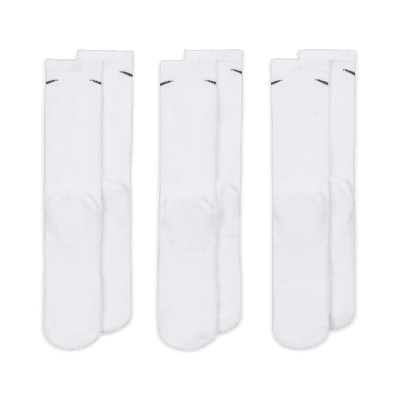 Nike Everyday Cushioned Calcetines largos de entrenamiento (3 pares)