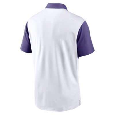 Polo universitario Nike Dri-FIT para hombre LSU Tigers Primetime Campus Vapor