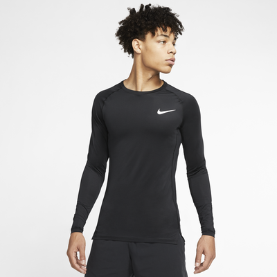 Nike Pro Men's Tight-Fit Long-Sleeve Top