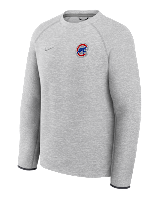 Мужские  Chicago Cubs Tech Fleece Nike MLB Pullover Crew