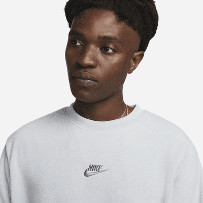 nike men's black crew neck sweatshirt