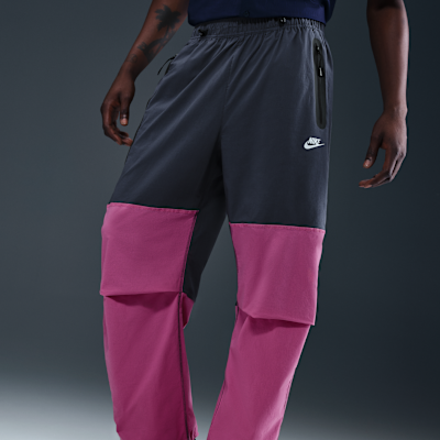 Męskie spodnie oversize z tkaniny Nike Tech