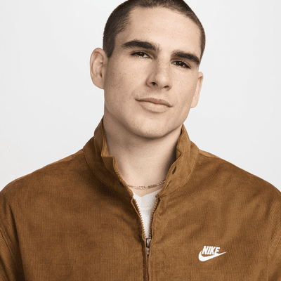 Chamarra Harrington de pana para hombre Nike Sportswear Club