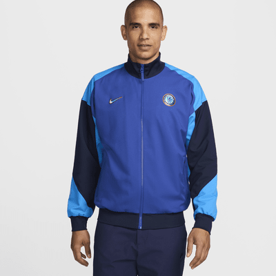 Veste de foot nationale Nike Dri-FIT Chelsea FC Strike pour homme