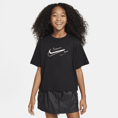 Nike Sportswear Older Kids' (Girls') Boxy T-Shirt. Nike UK