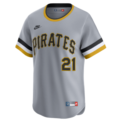 Jersey Nike Dri-FIT ADV de la MLB Limited para hombre Roberto Clemente Pittsburgh Pirates Cooperstown