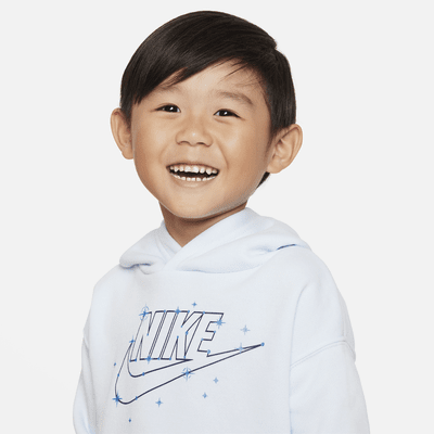 Sudadera con gorro infantil Nike Sportswear Shine Fleece Pullover Hoodie