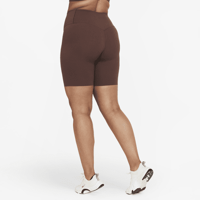 Shorts de ciclista de cintura alta de 20 cm con soporte suave para mujer Nike Zenvy