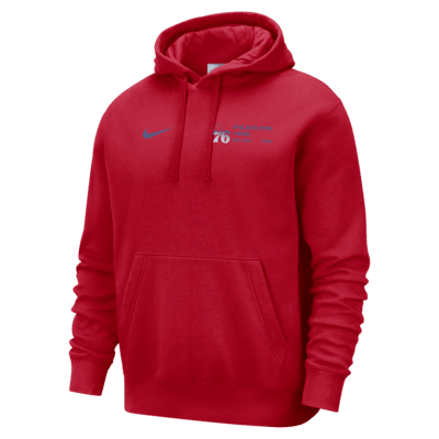 Philadelphia 76ers Club Courtside Men's Nike NBA Pullover Hoodie