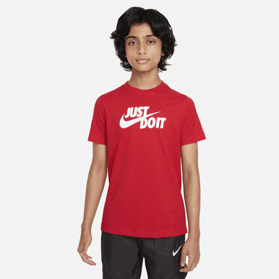 Playera para niños talla grande Nike Sportswear