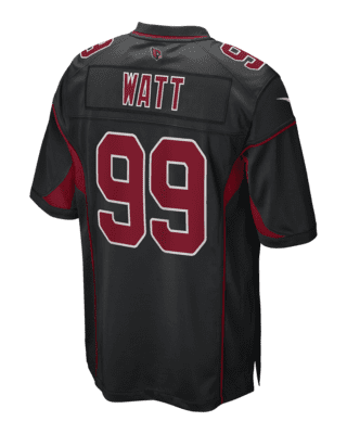 NFL Arizona Cardinals (J.J. Watt) Men's Game Football Jersey.