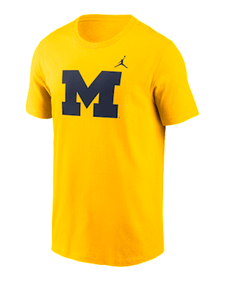 Мужская футболка Michigan Wolverines Primetime Logo Nike College