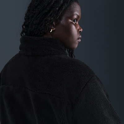 Chamarra gruesa de tejido Fleece para mujer Nike Sportswear Essential (talla grande)