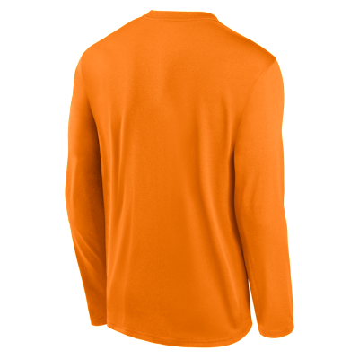 Tennessee Courtside Basketball Shootaround Legend Men's Nike Dri-FIT College Long-Sleeve T-Shirt