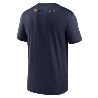 West Virginia Courtside Basketball Legend Men's Nike Dri-FIT College T-Shirt