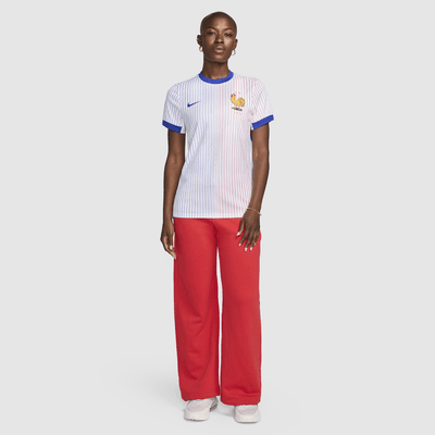 Segunda equipación Match FFF 2024/25 (Selección masculina) Camiseta de fútbol Authentic Nike Dri-FIT ADV - Mujer