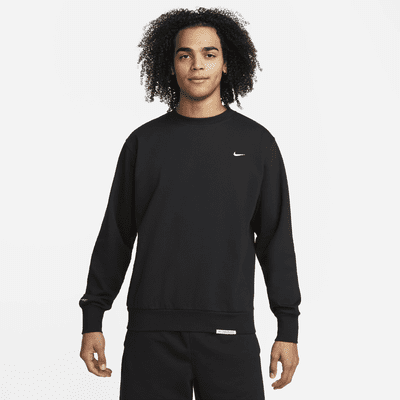 black nike swoosh sweatshirt