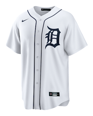 Мужские джерси Javier Báez Detroit Tigers Nike MLB Replica Jersey