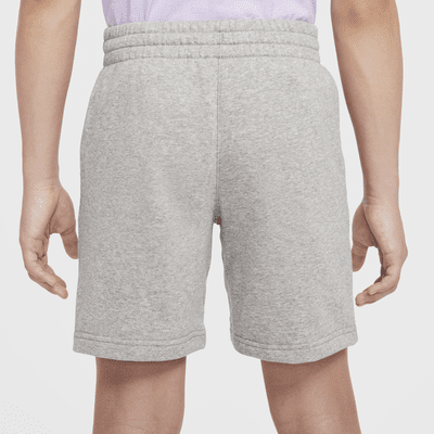 Nike Sportswear Club Big Kids' French Terry Shorts