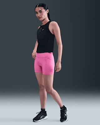 Женские тайтсы Nike Swift High-Waisted 4" Tight Shorts with Pockets для бега