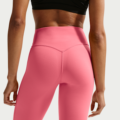 Leggings de cintura alta sin costura delantera de 7/8 para mujer Nike Universa