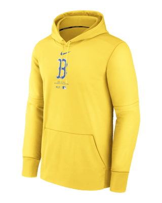 Мужское худи Boston Red Sox City Connect Practice Nike Therma MLB Pullover Hoodie