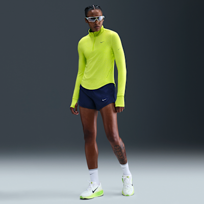 Γυναικεία μπλούζα Dri-FIT UV για τρέξιμο με φερμουάρ στο 1/4 του μήκους Nike Swift