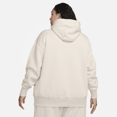 Oversized Nike Sportswear Phoenix Fleece-pullover-hættetrøje til kvinder (plus size)