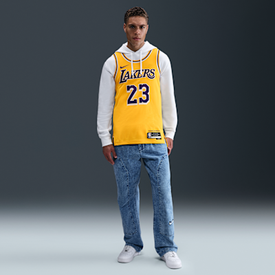 Los Angeles Lakers Icon Edition Men's Nike Dri-FIT NBA Swingman Jersey