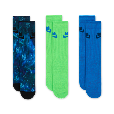 Nike x LEGO® Collection Everyday Essentials Crew Socks (3 Pairs)