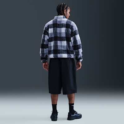 Nike Club winterse herentop met halflange rits