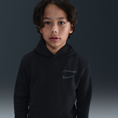 Felpa pullover da calcio Nike con cappuccio Tottenham Hotspur Club – Ragazzo