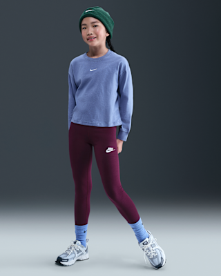 Детские тайтсы Nike Sportswear Classic Girls' High-Waisted Leggings
