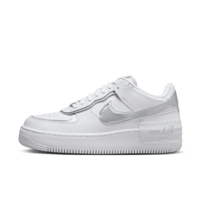 platform white nike air force