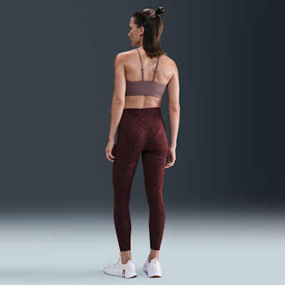 Nike Zenvy Women's Gentle-Support High-Waisted 7/8 Printed Leggings